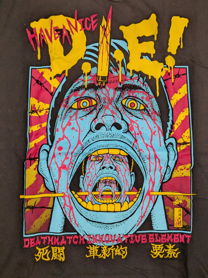 D.I.E「HAVE A NICE D.I.E!」イラストTシャツ