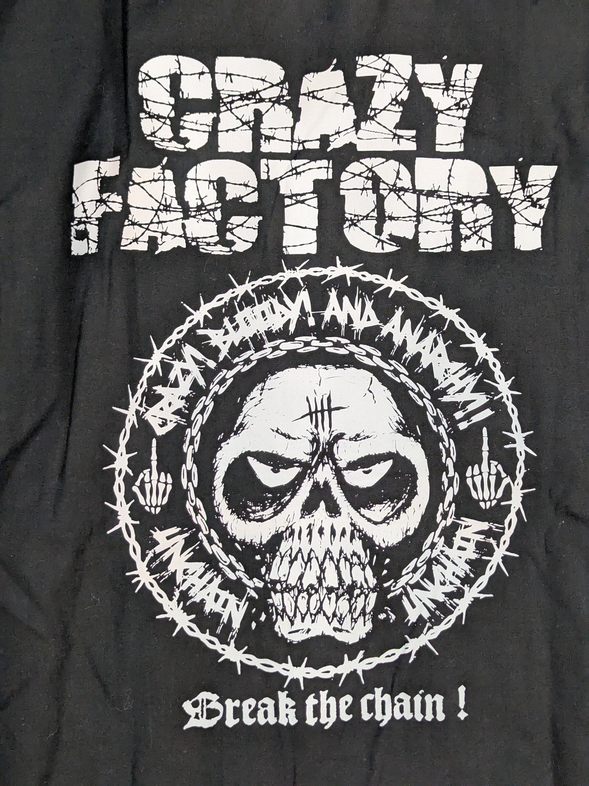 葛西純「CRAZY FACTORY×UNCHAIN」オープンカラーシャツ