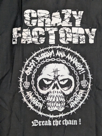 葛西純「CRAZY FACTORY×UNCHAIN」オープンカラーシャツ