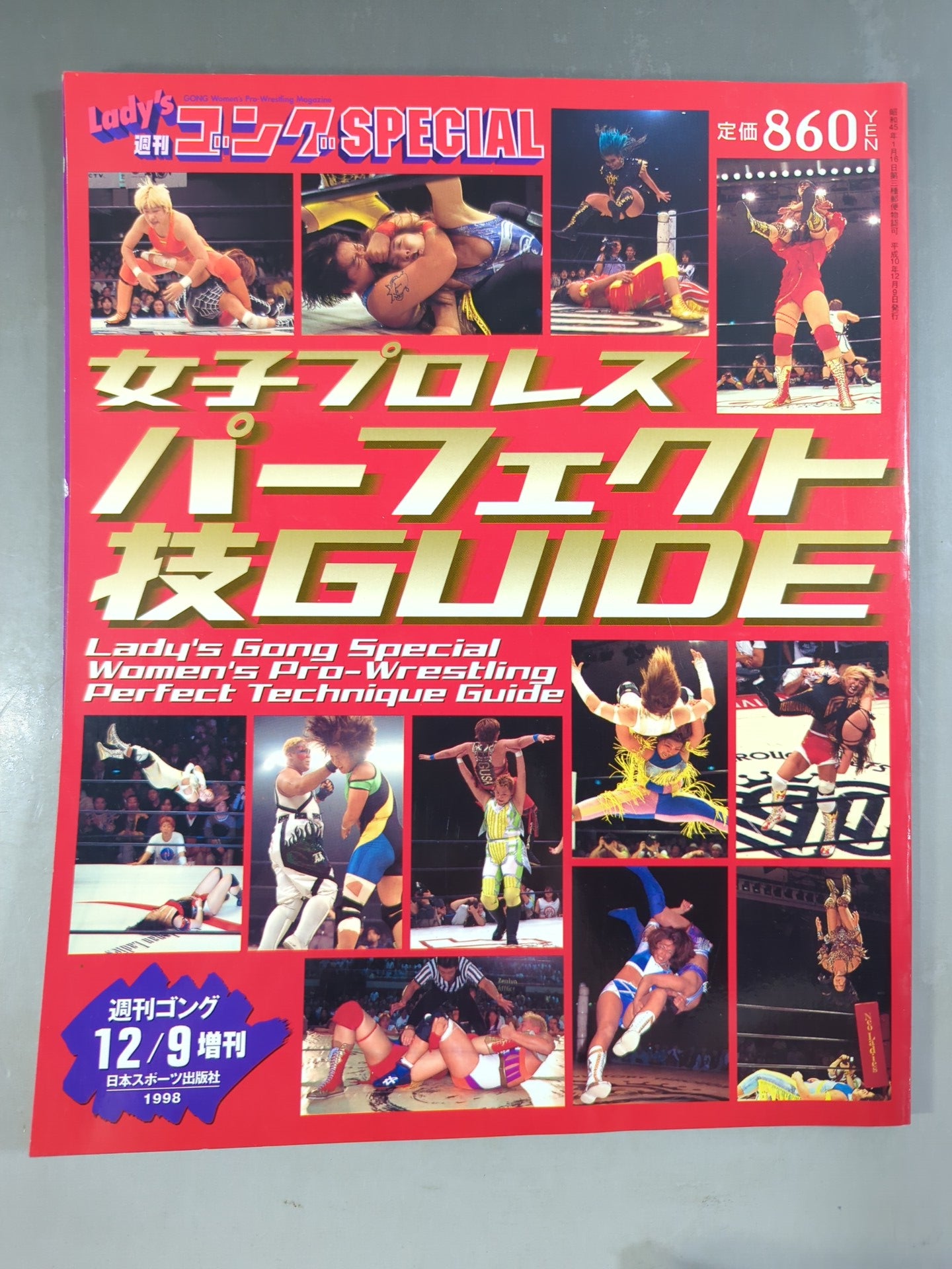 ゴング増刊号 女子プロレスパーフェクト技GUIDE