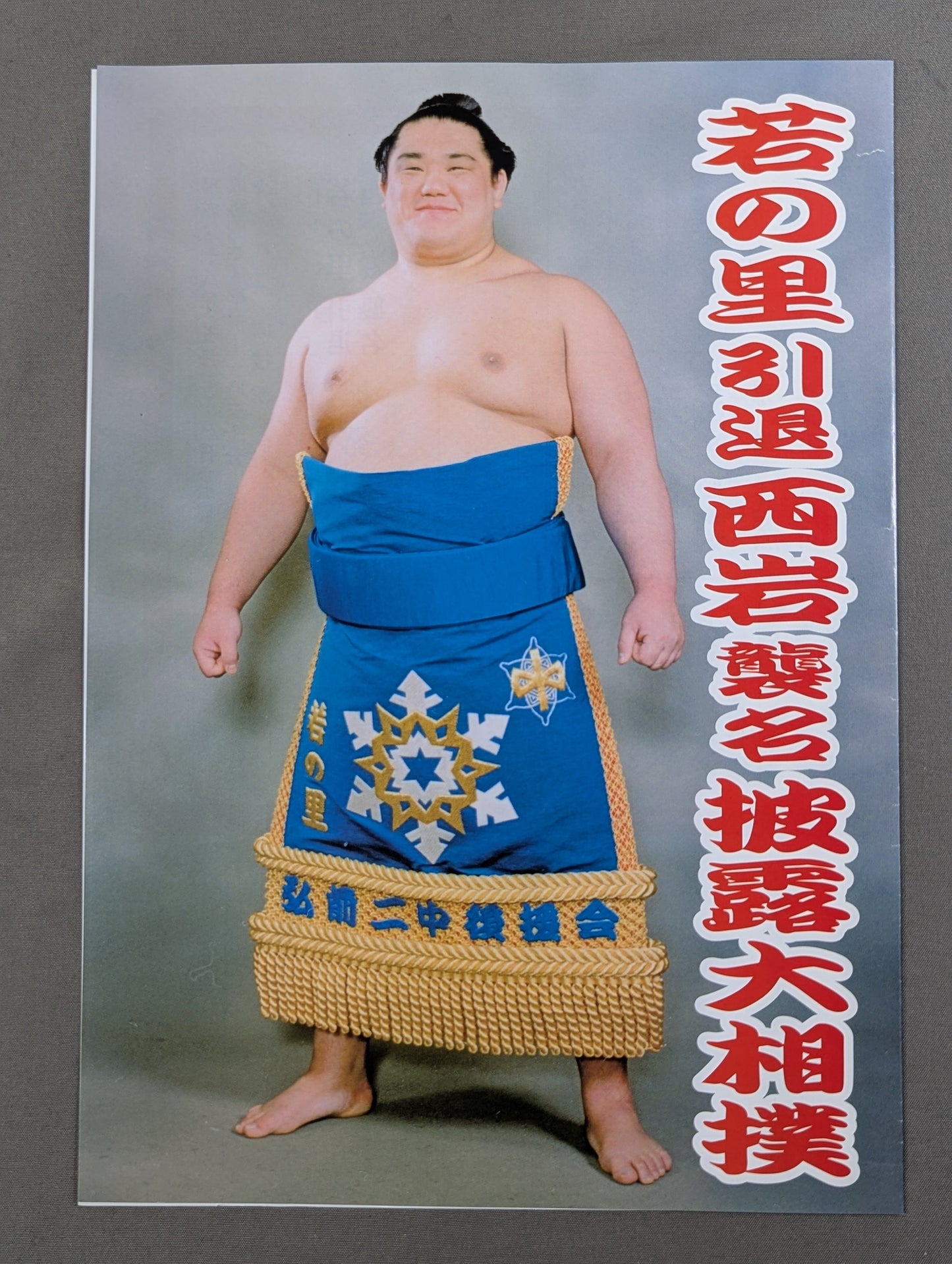 若の里引退・西岩襲名 披露大相撲 取組表