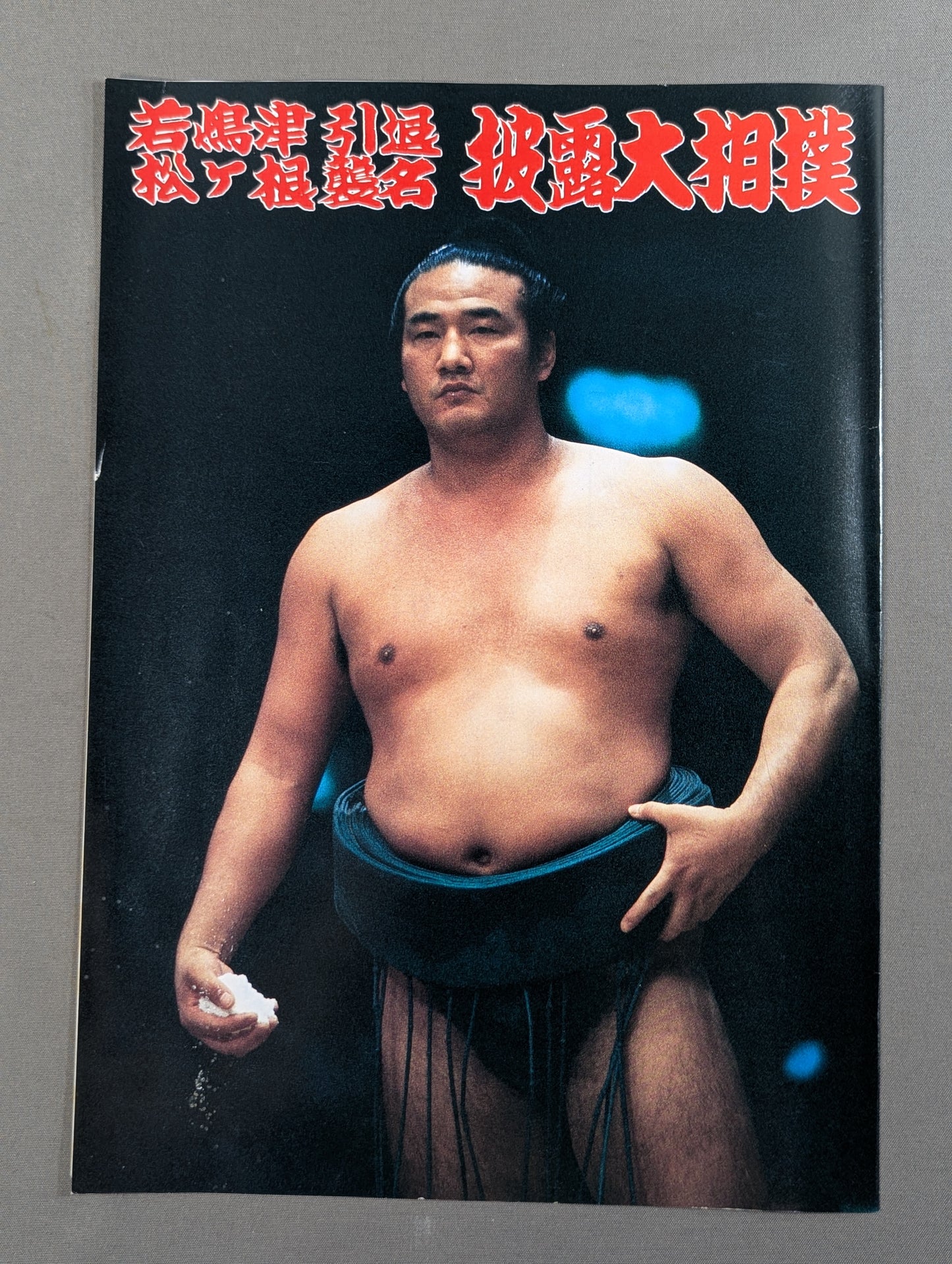 若嶋津引退・松ヶ根襲名 披露大相撲 取組表