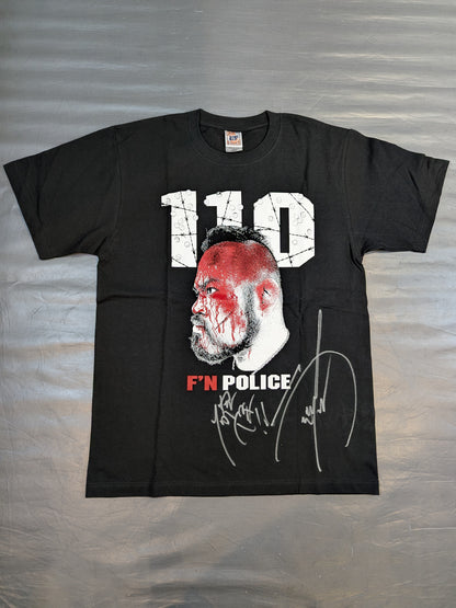 【直筆サイン入り】植木嵩行「F‘N POLICE」Tシャツ