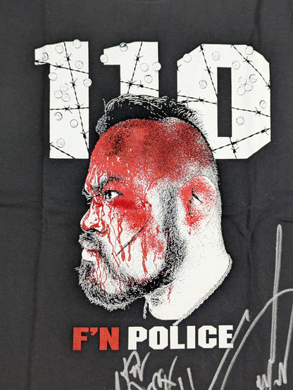 【直筆サイン入り】植木嵩行「F‘N POLICE」Tシャツ
