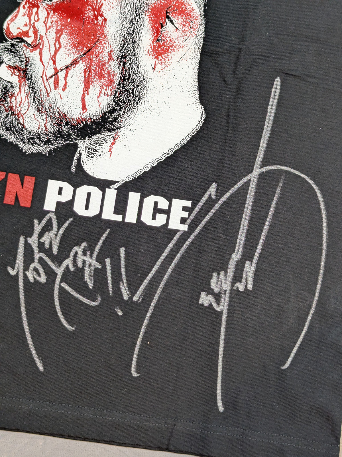 【直筆サイン入り】植木嵩行「F‘N POLICE」Tシャツ