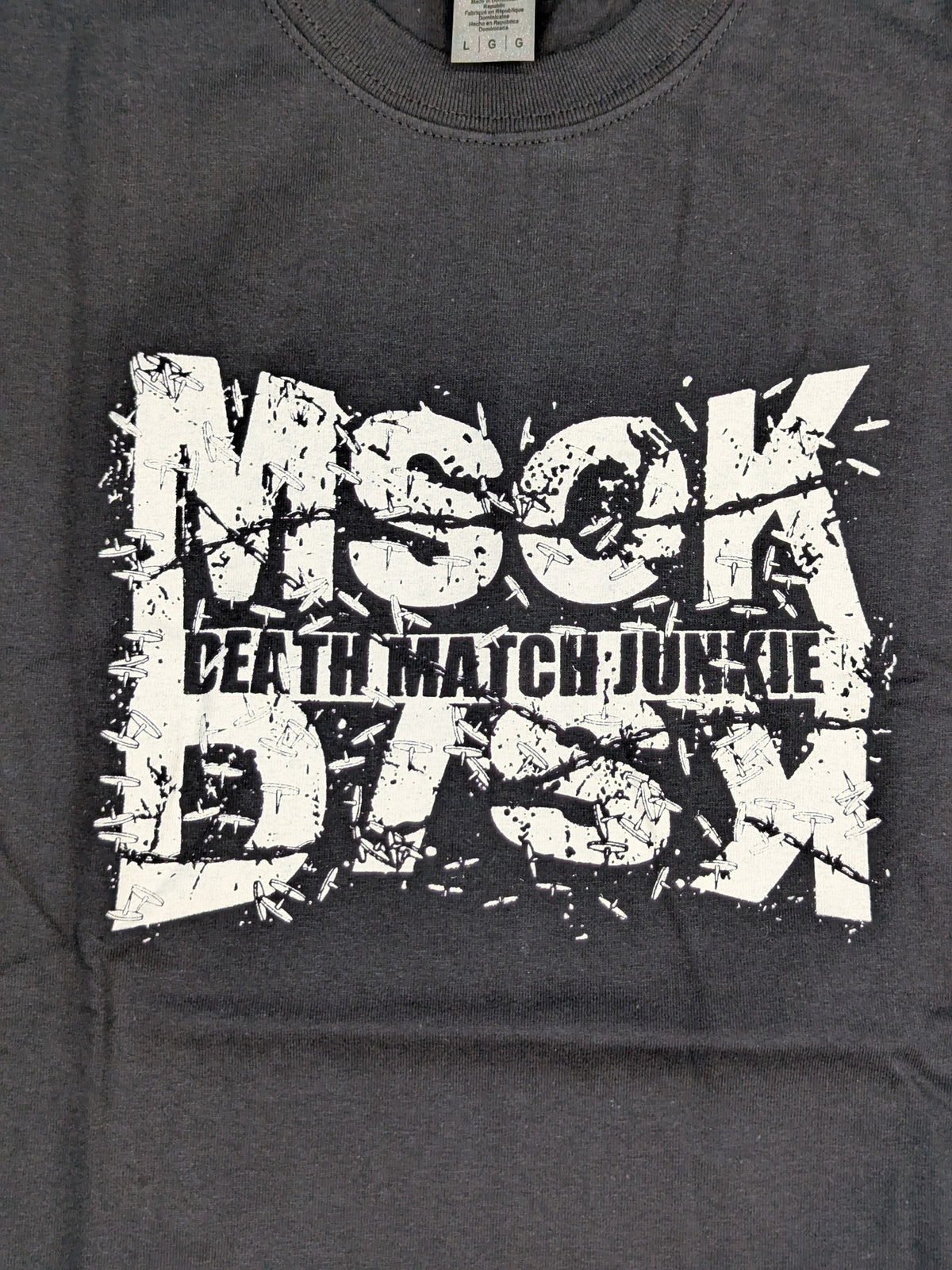 正岡大介「DEATH MATCH JUNKIE」Tシャツ