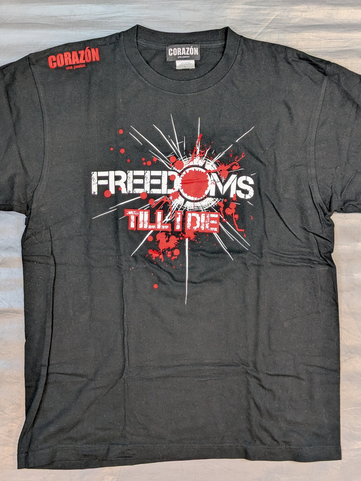 FREEDOMS×CORAZON「CRAZY 4 U」Tシャツ