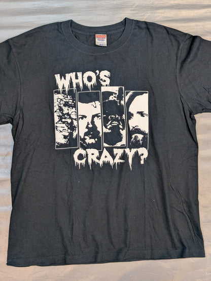 葛西純「WHO’S CRAZY?」Tシャツ