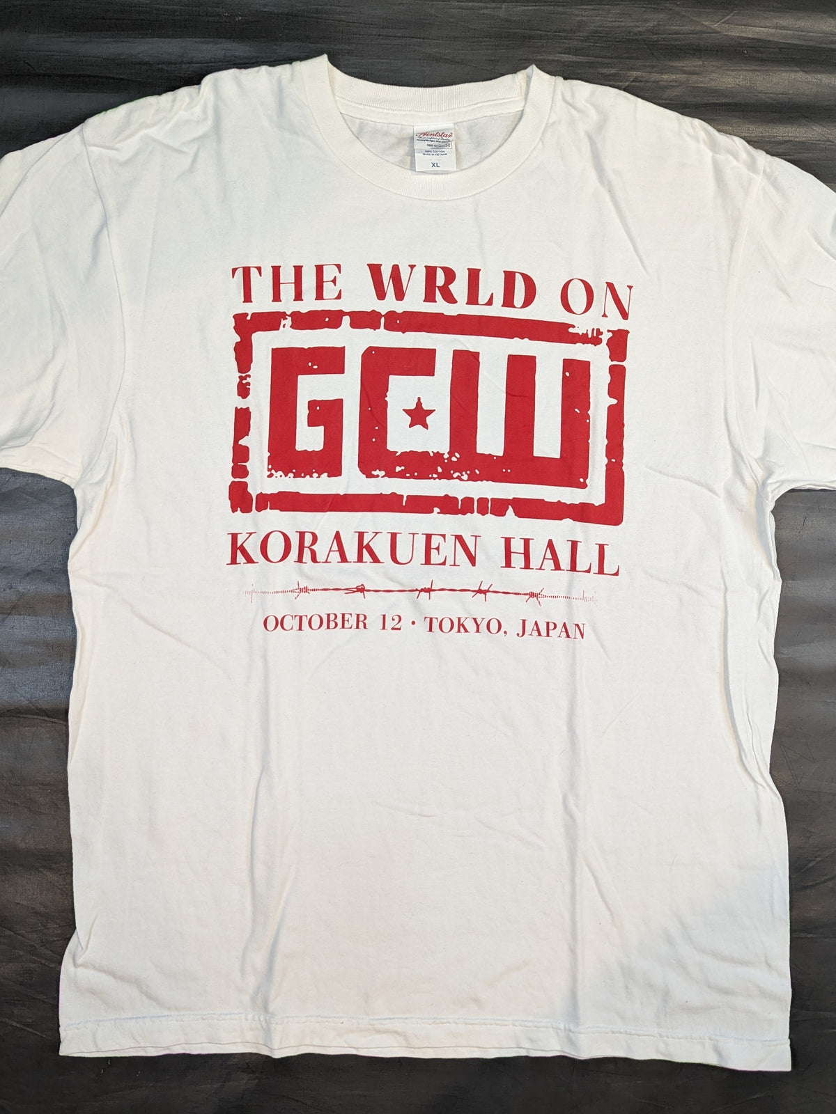 GCW「THE WRLD ON KORAKUEN HALL」Tシャツ