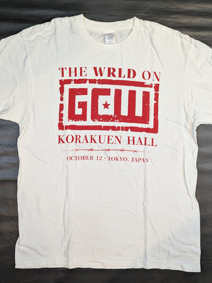 GCW「THE WRLD ON KORAKUEN HALL」Tシャツ