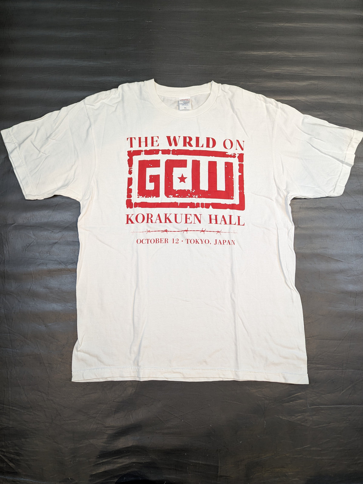 GCW「THE WRLD ON KORAKUEN HALL」Tシャツ