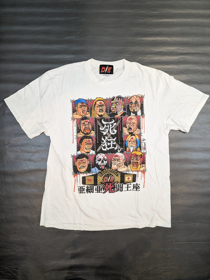 D.I.E「死狂ひ 亜細亜死闘王座トーナメント」イラストTシャツ