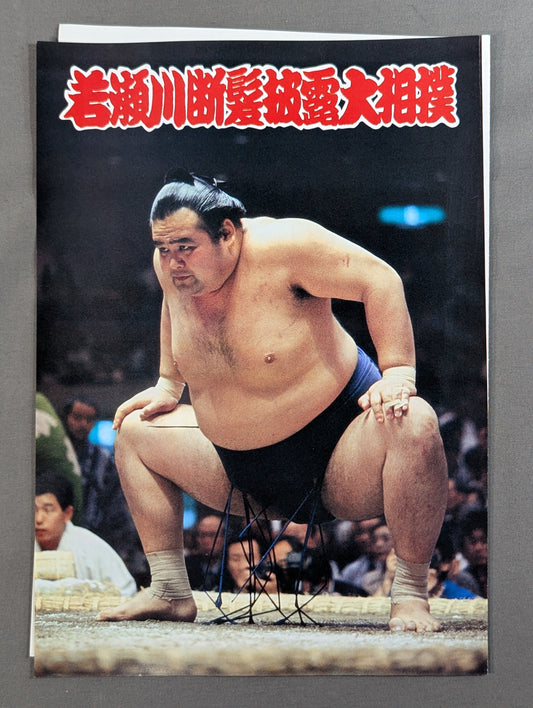 若瀬川 断髪披露大相撲 取組表