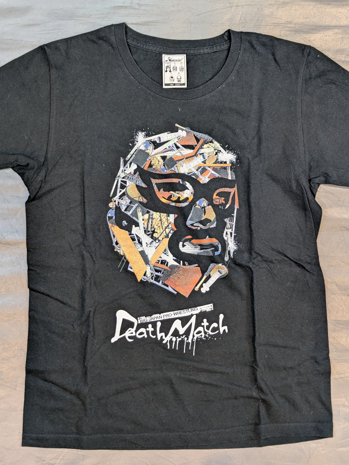 大日本プロレス×HAOMING デスマッチマスクTシャツ