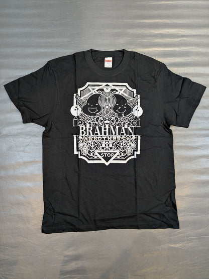 バラモン兄弟 イラストTシャツ(ブラック)
