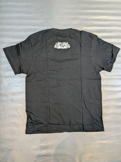 バラモン兄弟 イラストTシャツ(ブラック)