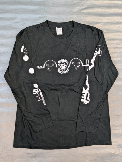 バラモン兄弟 ロングスリーブTシャツ②(ブラック)