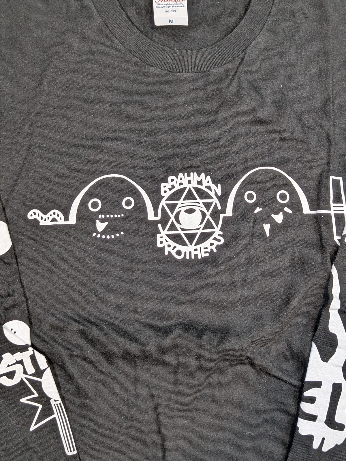バラモン兄弟 ロングスリーブTシャツ②(ブラック)