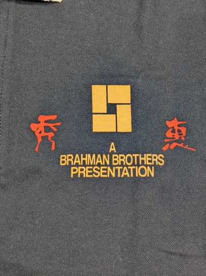 バラモン兄弟「A BRAHMAN BROTHERS PRESENTATION」ポロシャツ(ブラック)