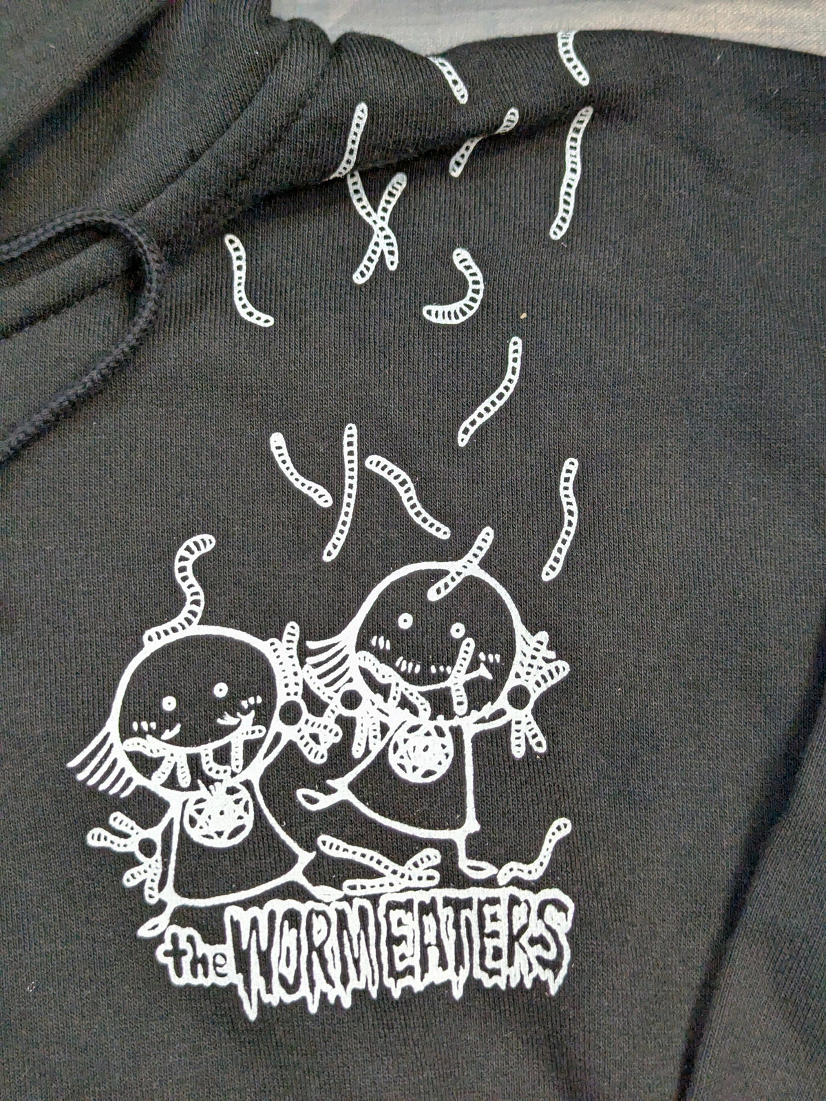 バラモン兄弟「the WORM EATERS」ジップパーカー(ブラック)