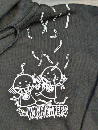 バラモン兄弟「the WORM EATERS」ジップパーカー(ブラック)