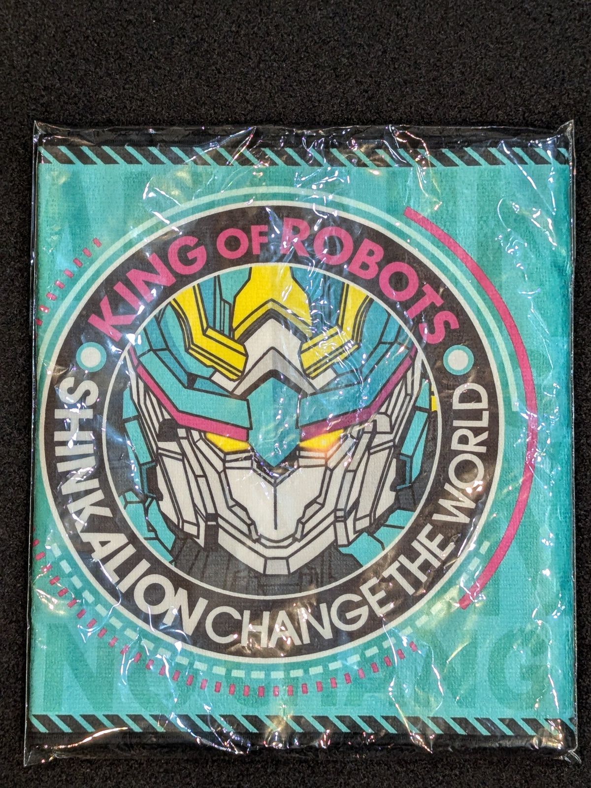 New Japan Pro Wrestling × Shinkalion Change The World Collaboration Face Towel