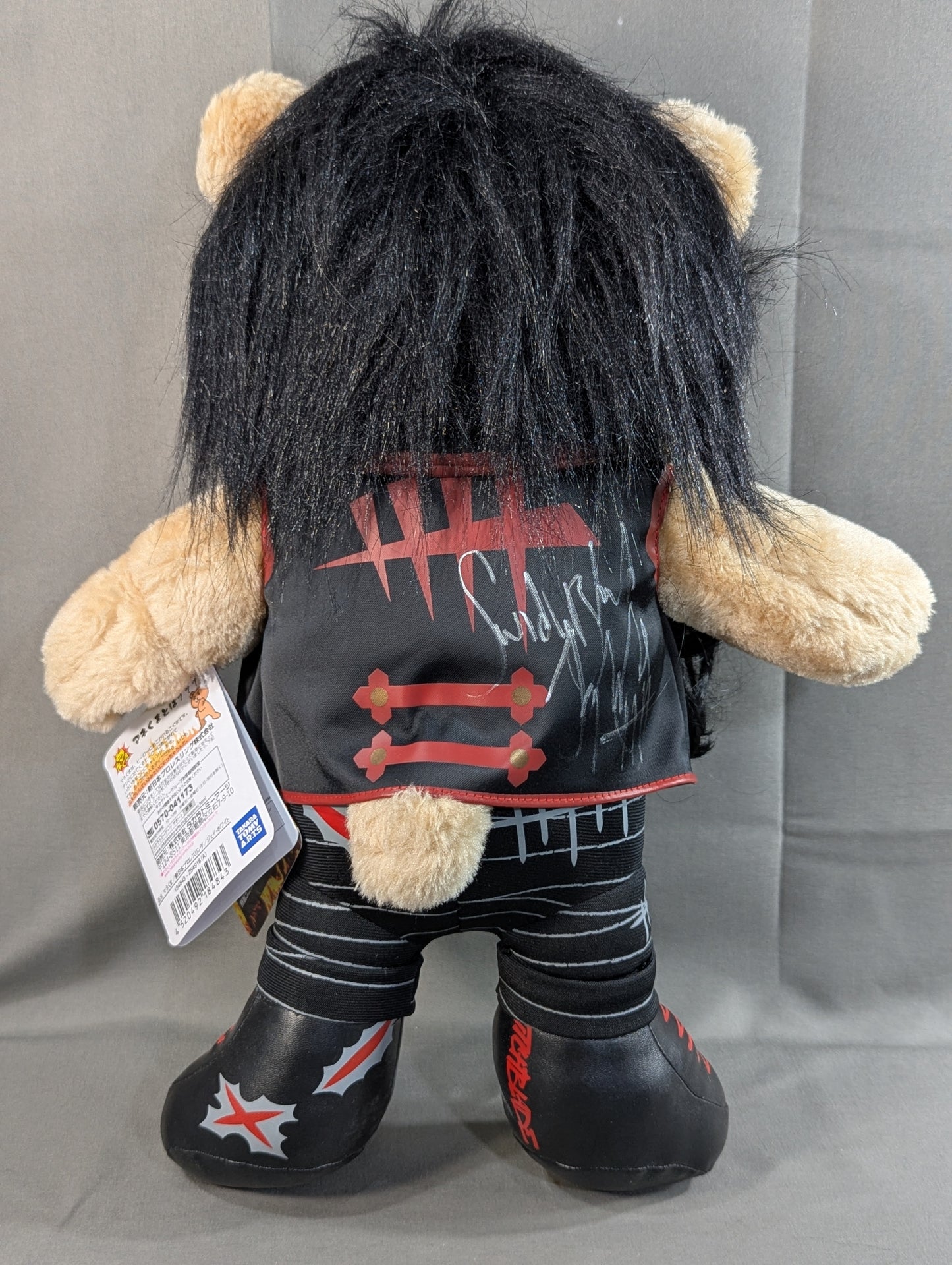 【hand signed autograph】 Jay White "Mane Kuma"