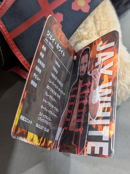 【hand signed autograph】 Jay White "Mane Kuma"