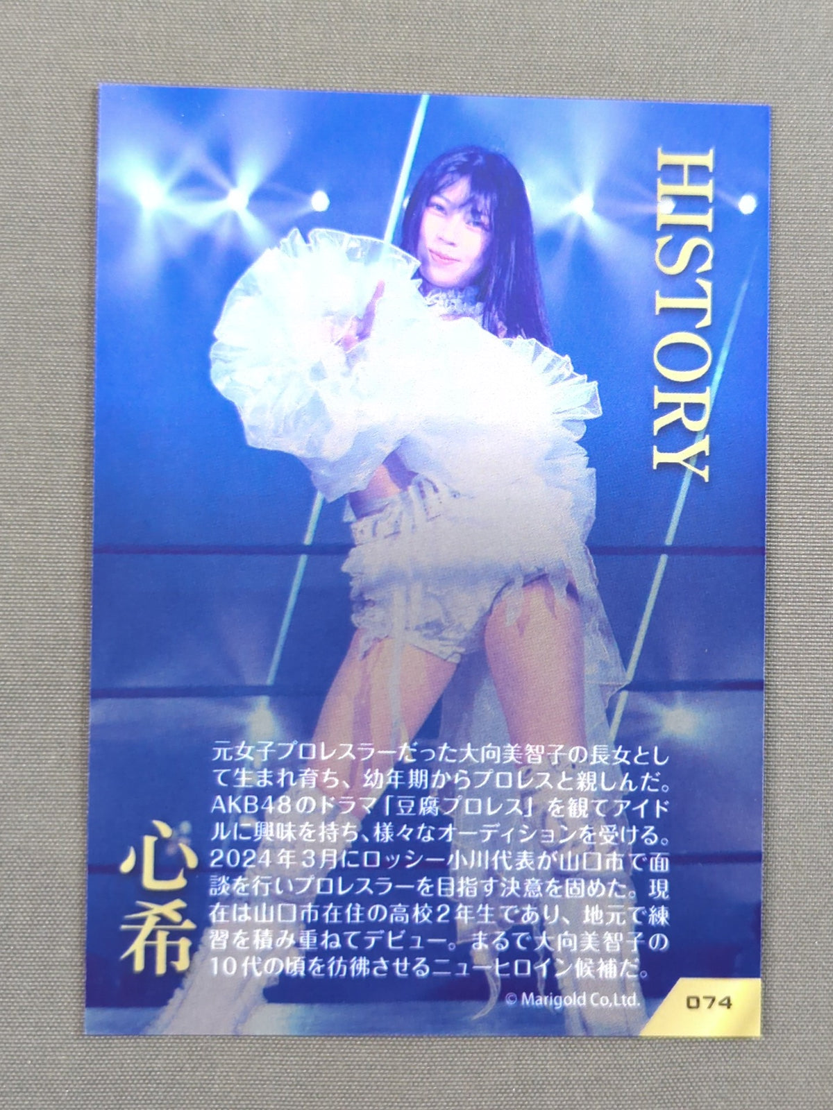 2026 MARIGOLD CARD COLLECTION 心希(74)