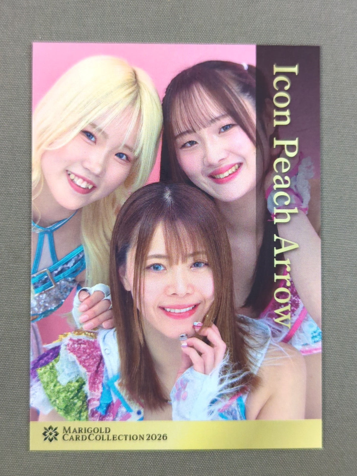 2026 MARIGOLD CARD COLLECTION アイコン・ピーチ・アロー(175)