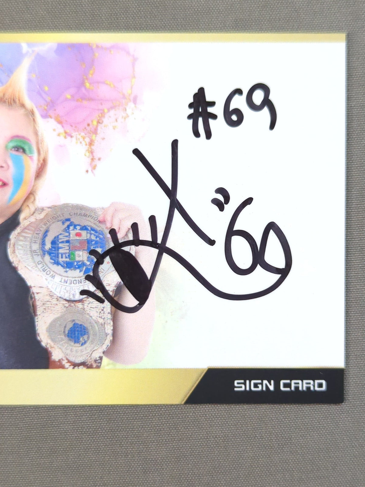 2026 MARIGOLD CARD COLLECTION メガトン 公式サインカード
