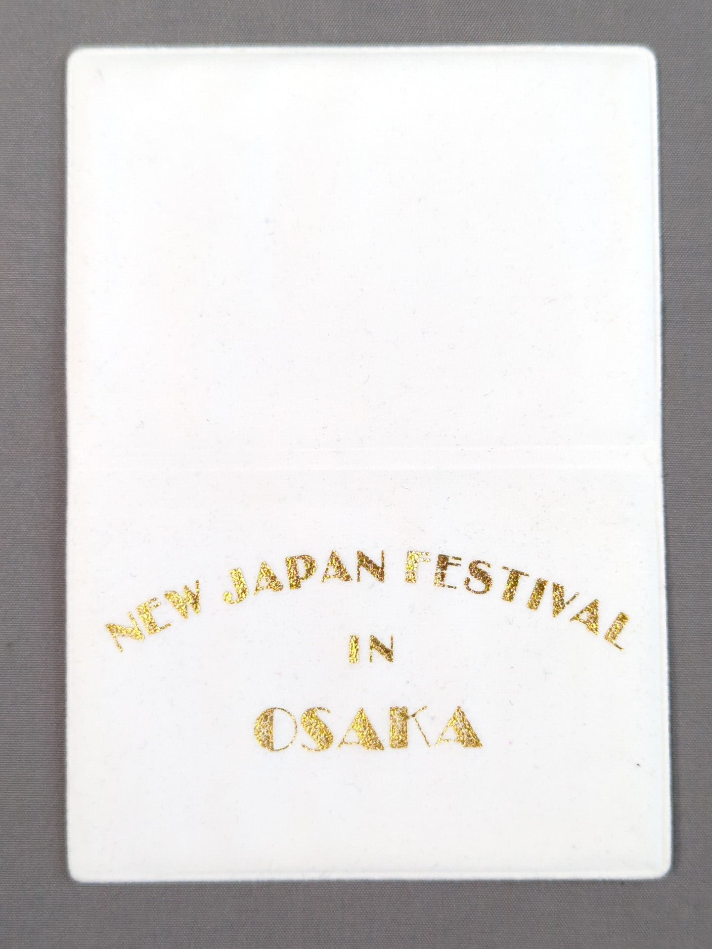 NEW JAPAN FESTIVAL IN OSAKA ’88.4.10