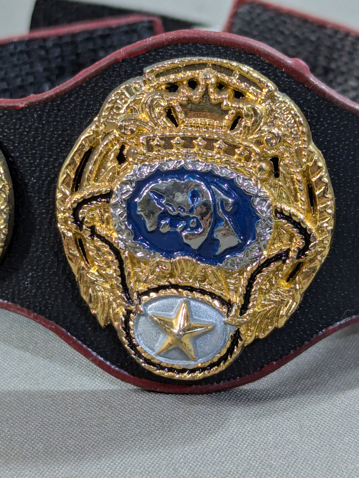 PWF Certified World Tag Team Champion Belt (Left Partner)
