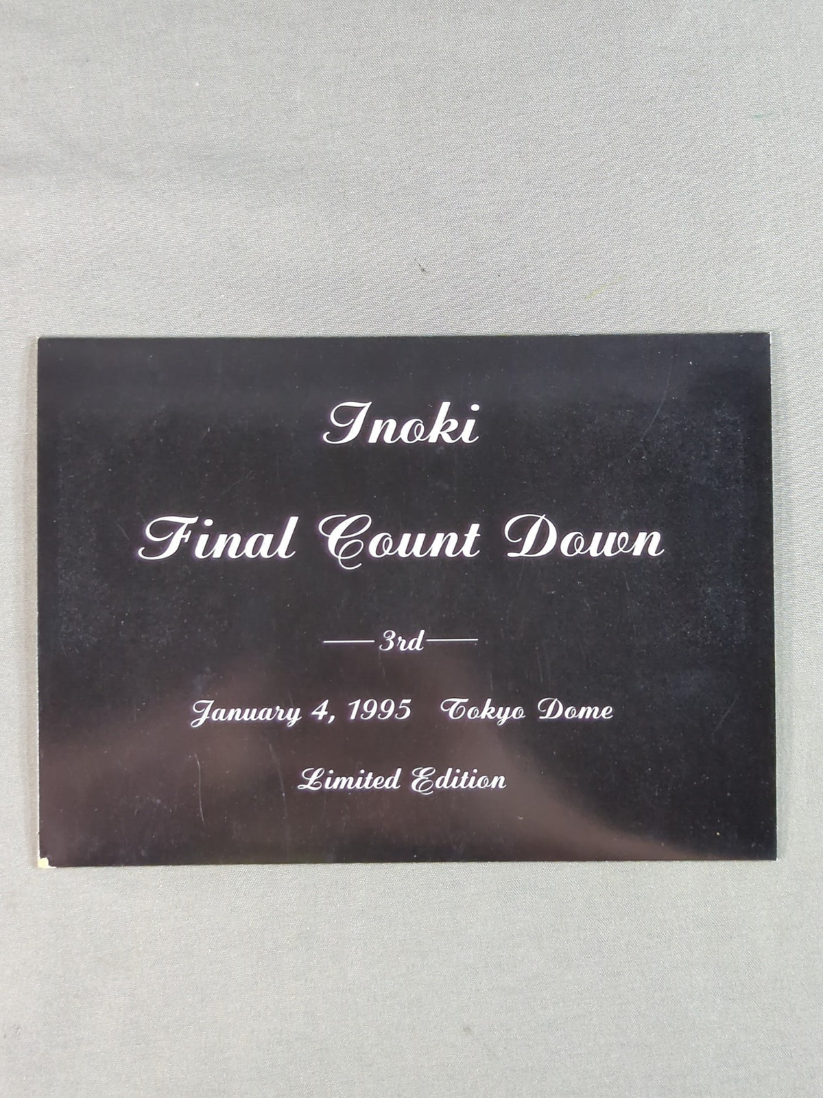INOKI FINAL COUNT DOWN －3rd－