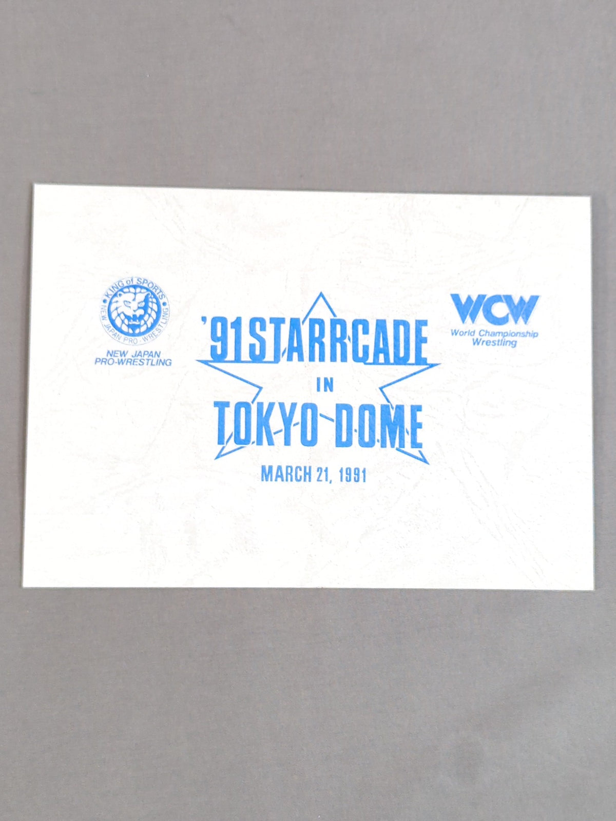 91 STARRCADE IN TOKYO DOME