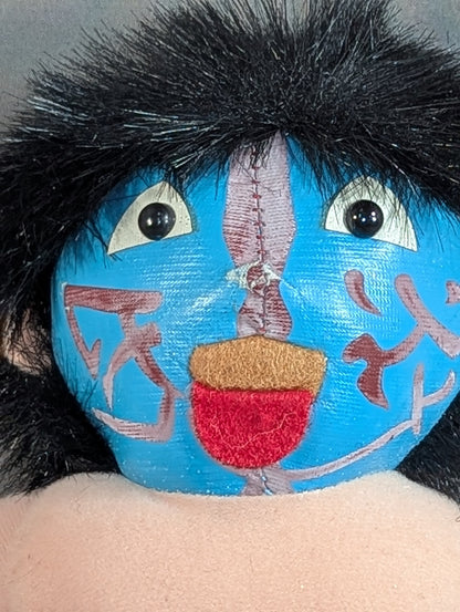 ★闘魂レスラーしんにちくん★ グレート・ムタ(水色)