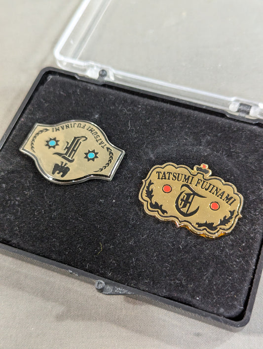 ★ Limited edition 300★ Tatsumi Fujinami Memorial PINS SET