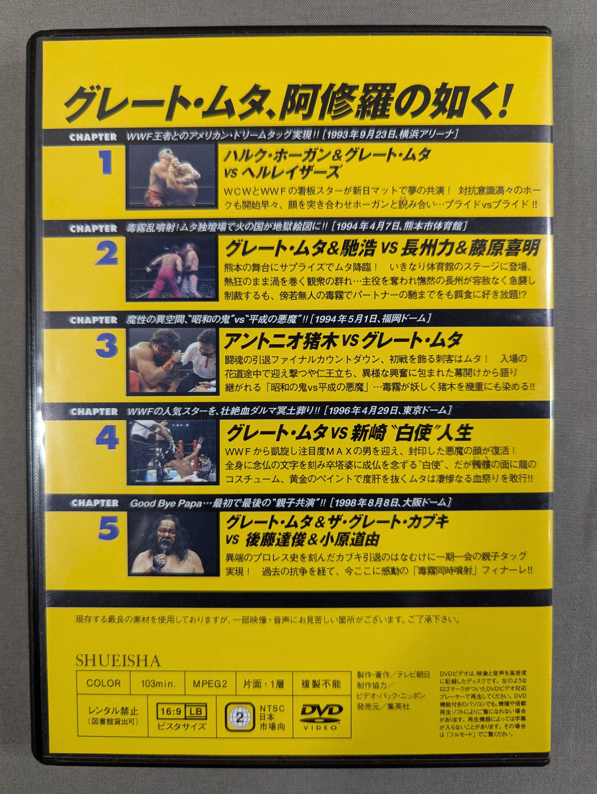 燃えろ!新日本プロレス vol.38