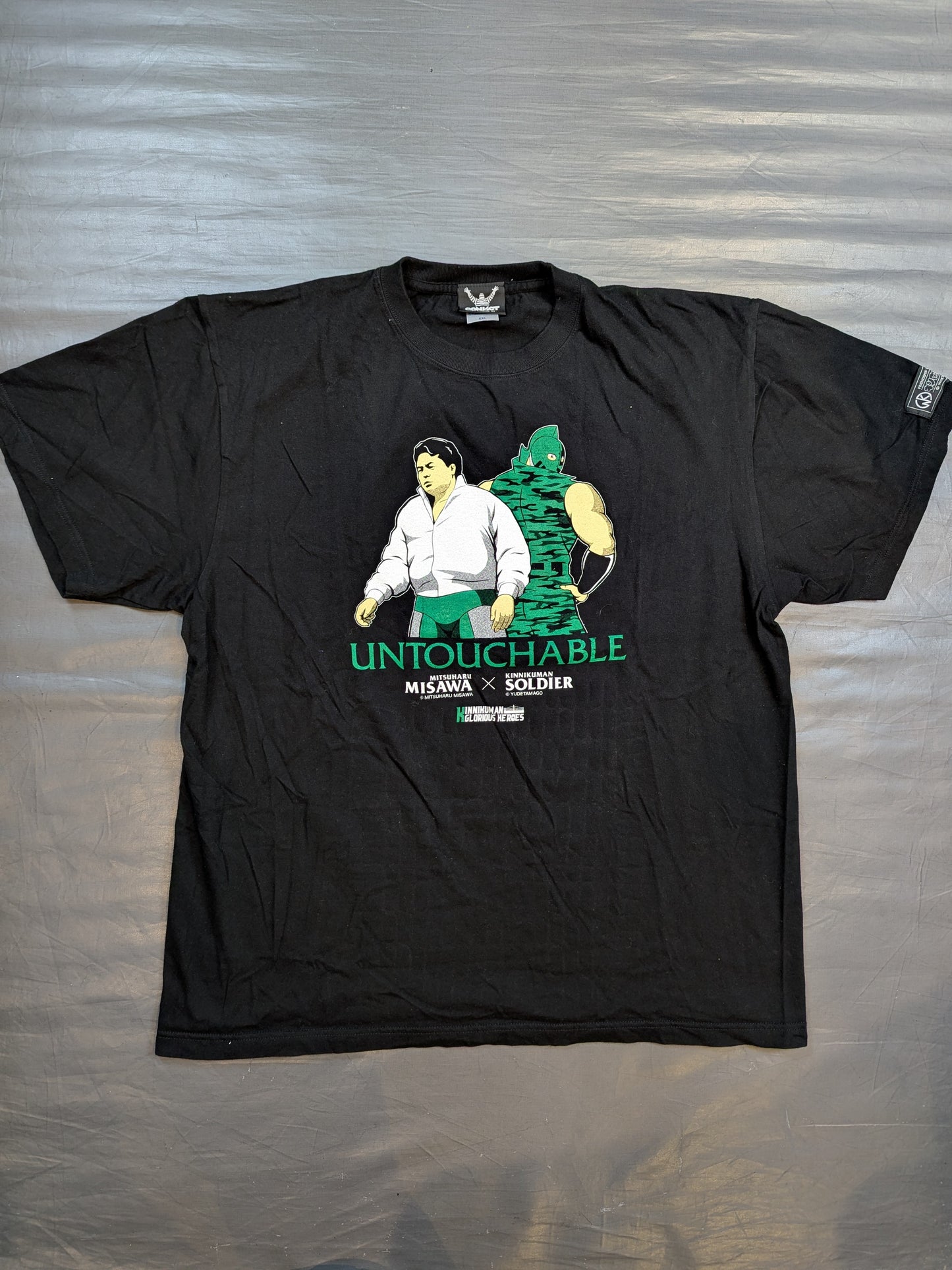 三沢光晴×キン肉マン コラボTシャツ(キン肉マンソルジャー)