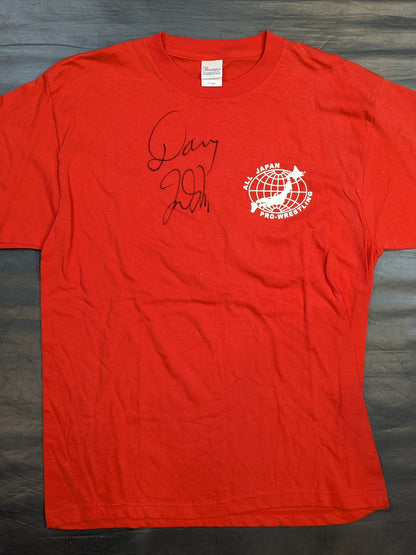 【直筆サイン入り】ドリー・ファンク・ジュニア「DORY FUNK Jr. FINAL」Tシャツ