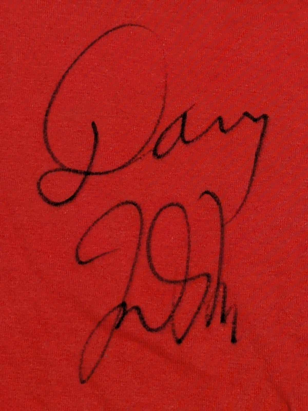 【直筆サイン入り】ドリー・ファンク・ジュニア「DORY FUNK Jr. FINAL」Tシャツ
