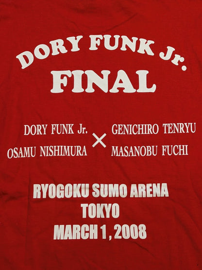 【直筆サイン入り】ドリー・ファンク・ジュニア「DORY FUNK Jr. FINAL」Tシャツ
