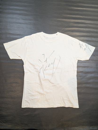 【直筆Wサイン入り】小島聡＆カズ・ハヤシ「CELEBRATION」Tシャツ