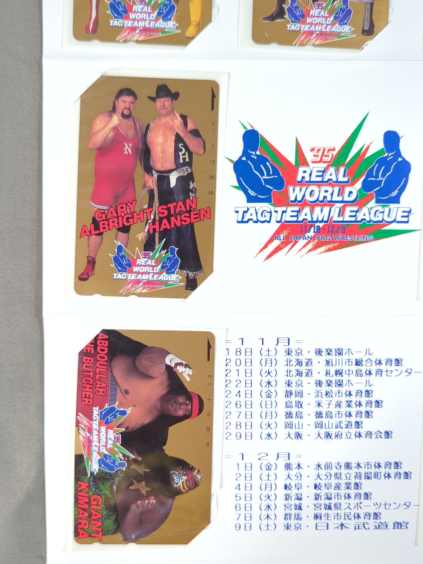 95世界最強タッグ決定リーグ戦 10枚セット