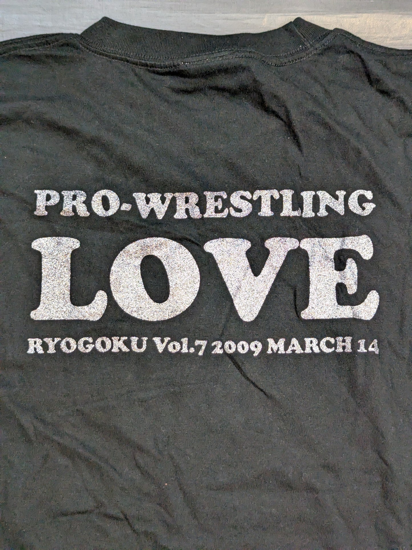 【直筆サイン入り】武藤敬司「武藤ベアー」Tシャツ(全日本プロレス / 青迷彩)