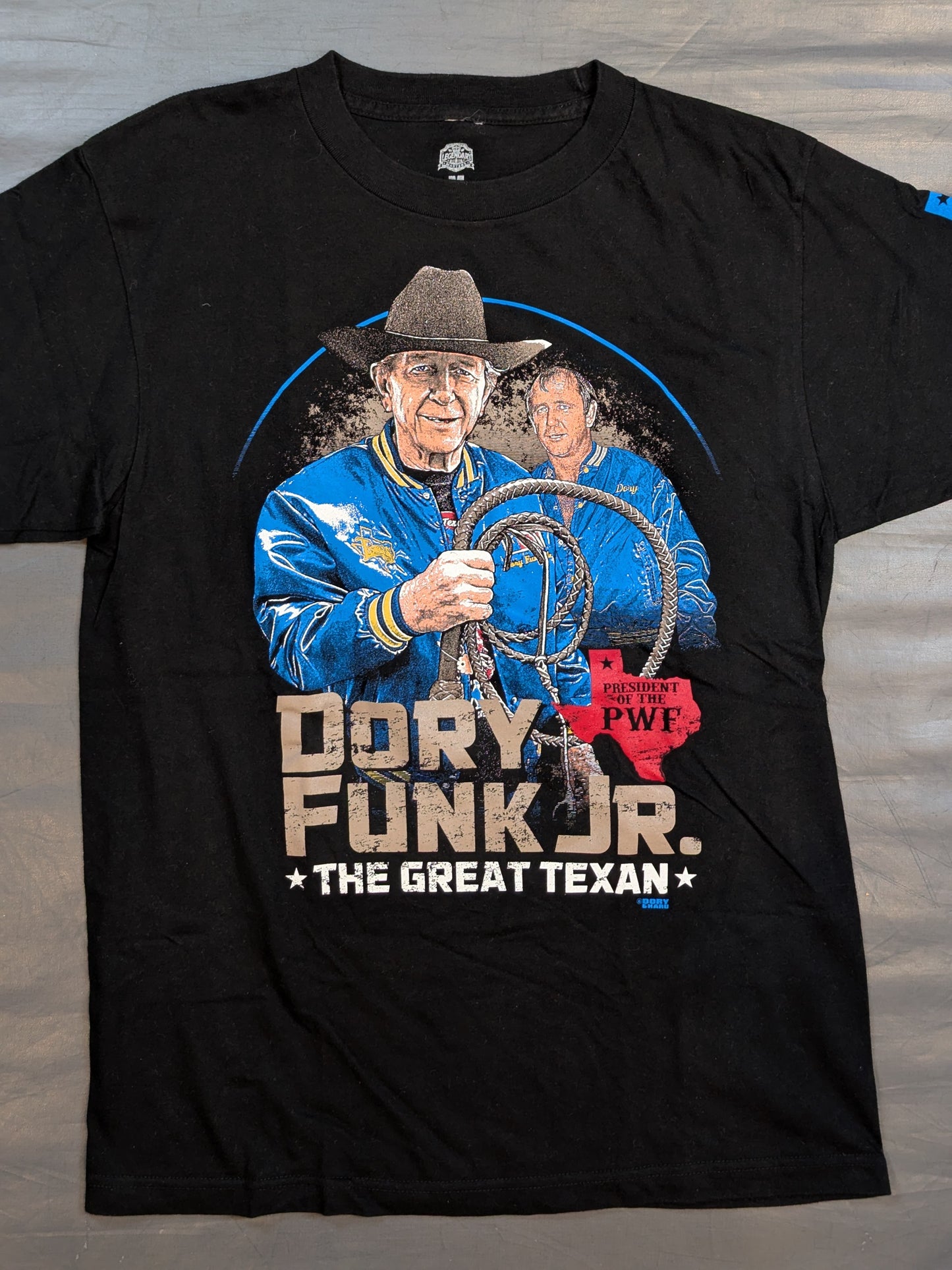 ドリー・ファンク・ジュニア「THE GREAT TEXAN」ピクチャーTシャツ