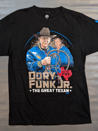 ドリー・ファンク・ジュニア「THE GREAT TEXAN」ピクチャーTシャツ