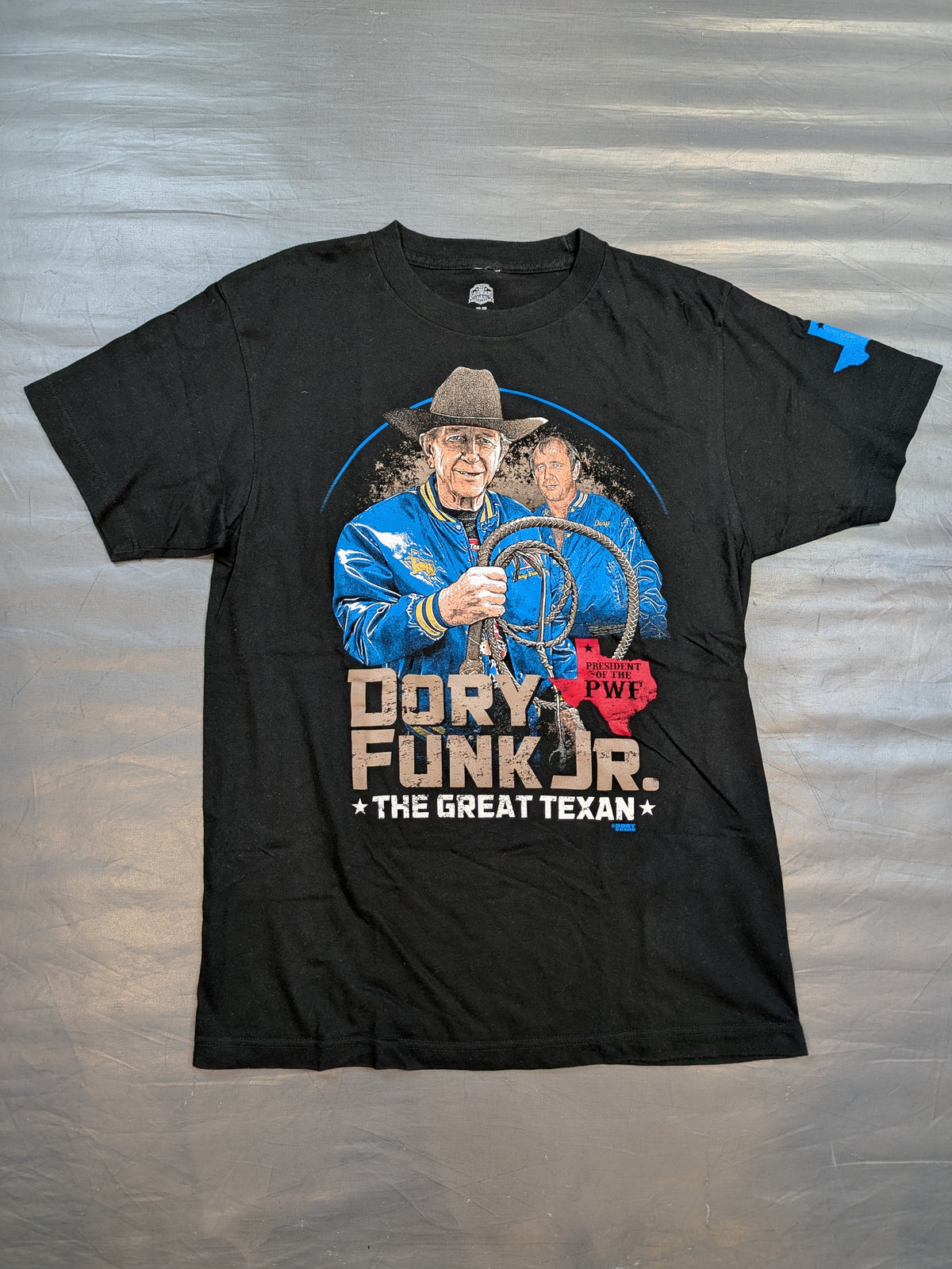 ドリー・ファンク・ジュニア「THE GREAT TEXAN」ピクチャーTシャツ