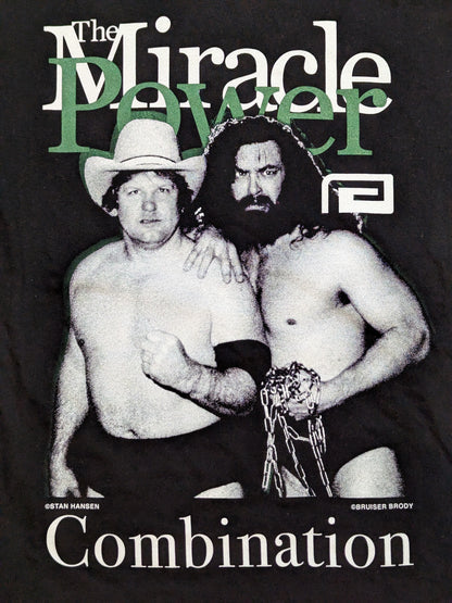 ブルーザー・ブロディ＆スタン・ハンセン「超獣コンビ結成50周年」Tシャツ