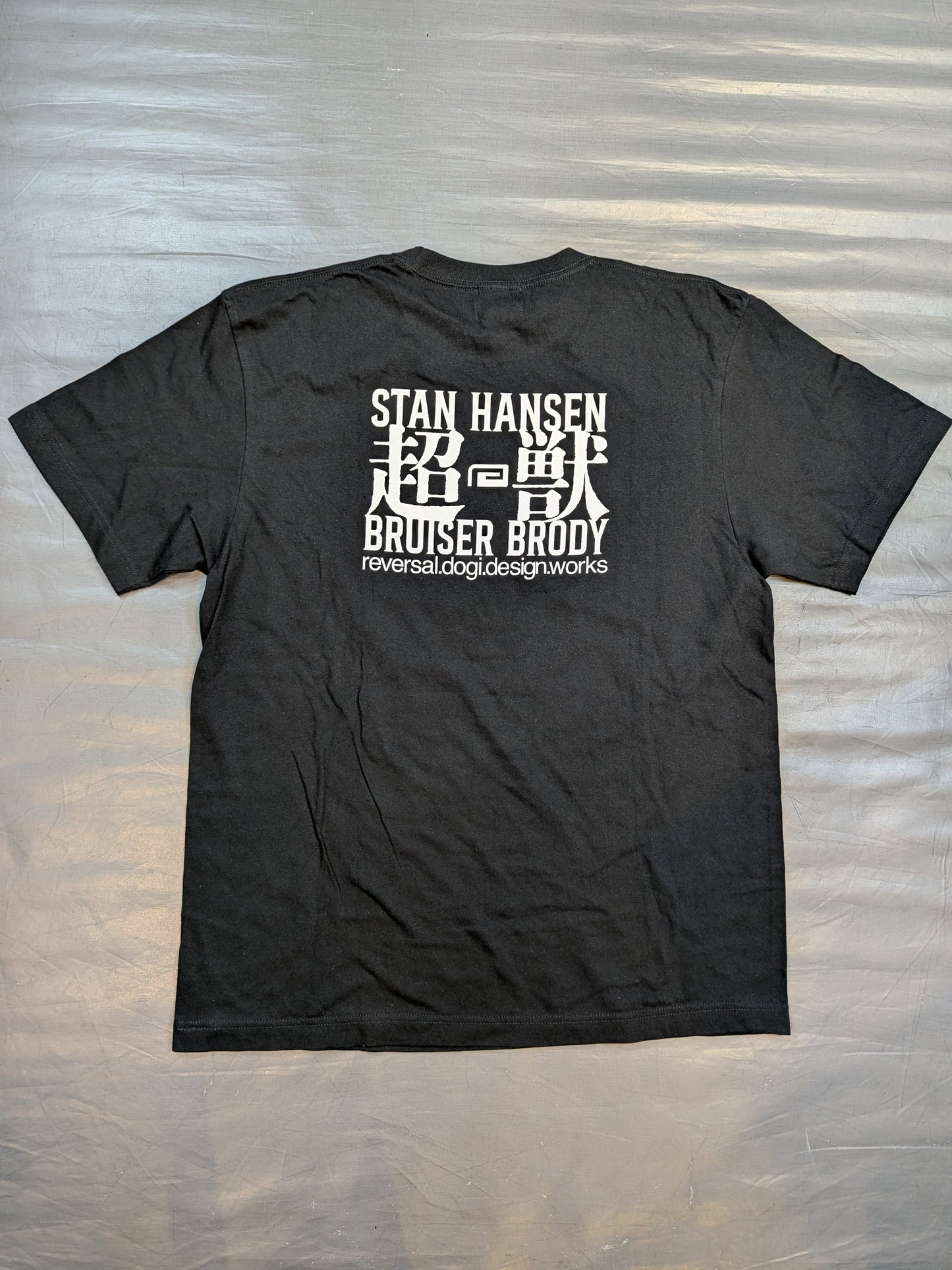ブルーザー・ブロディ＆スタン・ハンセン「超獣コンビ結成50周年」Tシャツ
